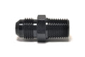 Russell Performance -6 AN to 1/4in NPT Straight Flare to Pipe (Black)