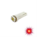 Oracle T5 1 LED 1 Chip Bulbs (Pair) - Red