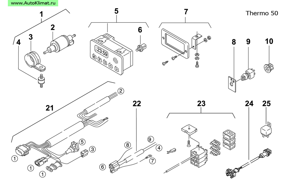 WEBASTO auto part