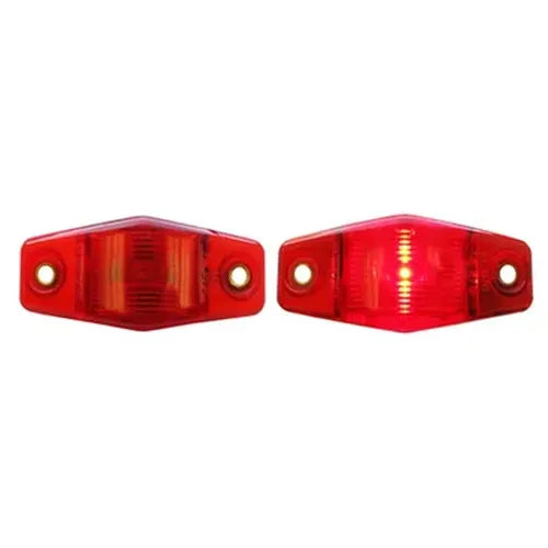 ONE LED MARK;MINI;RED;POLY