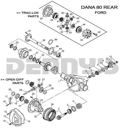 GENUINE SPICER AXLE SHAFT SEAL