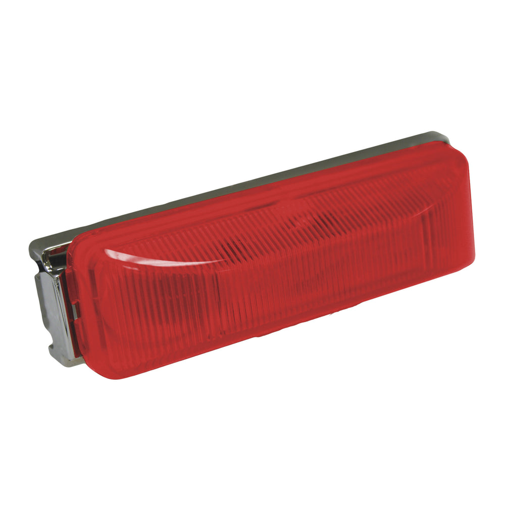 4' LED CLEARANCE LIGHT-RED 2PK