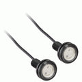 PURPLE 3 WATT LITTLE ACCENT LIGHT - BLACK HOUSING