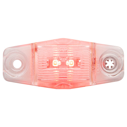 LED MARK;MINI;ONE WIRE;RED;CL LENS