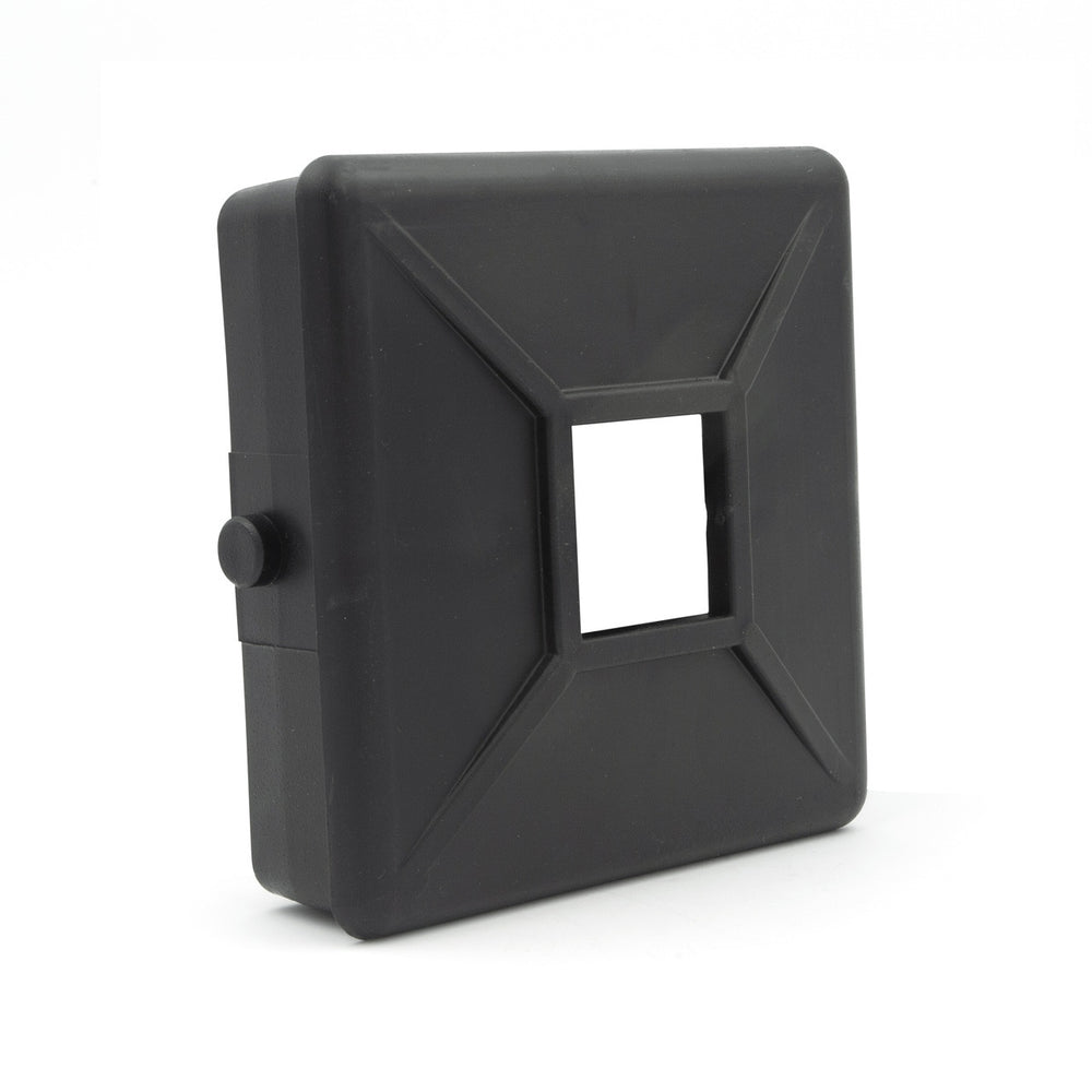 4IN RUBBER BUMPER PLUG W/TABS BK