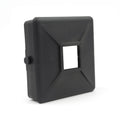 4IN RUBBER BUMPER PLUG W/TABS BK