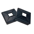 4IN RUBBER BUMPER PLUG W/TABS BK