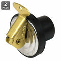 BRASS BAITWELL PLUG 5/8