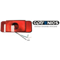 TAIL LIGHT RV PASSENGER;BLACK BASE