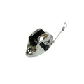 DECK HINGE BLACK NYLON (PAIR)