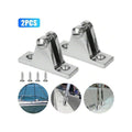 DECK HINGE BLACK NYLON (PAIR)