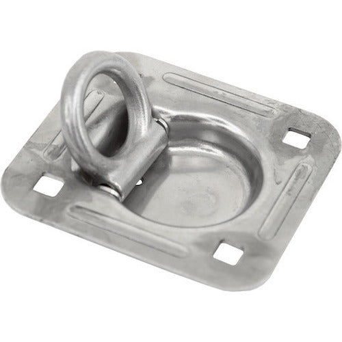 HEAVY DUTY RECESSED ROPE RING NONPLATED WELDABLE BRACKET