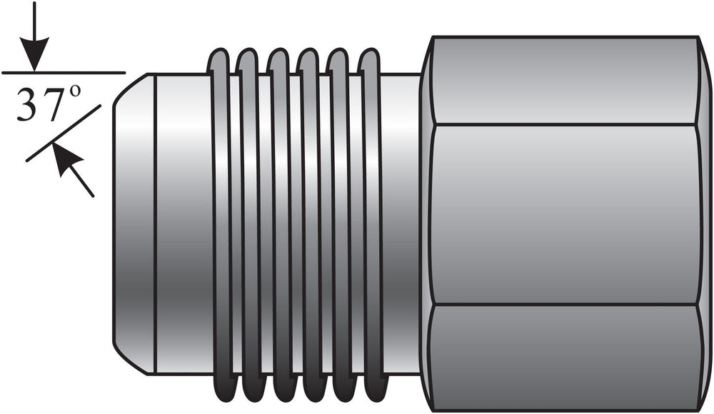 HYDRAULIC ADAPTER - SAE TO SAE