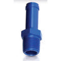 06 (3/8) OD HOSE NIPPLE TO 04 (1/4) NPT MALE STRAIGHT BLUE