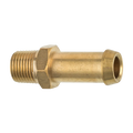 BRASS FUEL CONNECTOR 3/8 HOSE MAL