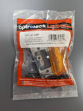 LED MARKER LIGHT MINI CHROME AMBER