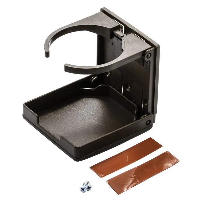 ADJUSTABLE DRINK HOLDER BROWN