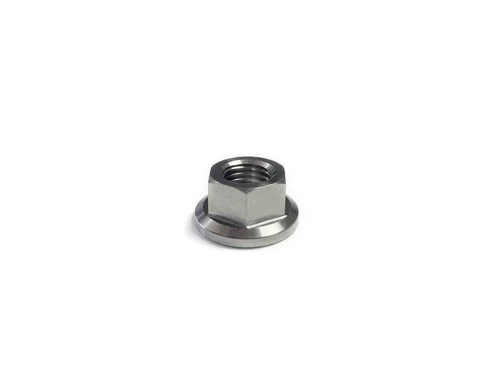 Ticon Industries Titanium Nut Flanged M10x1.5TP 17mm 6pt Head
