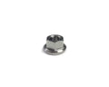 Ticon Industries Titanium Nut Flanged M10x1.5TP 17mm 6pt Head
