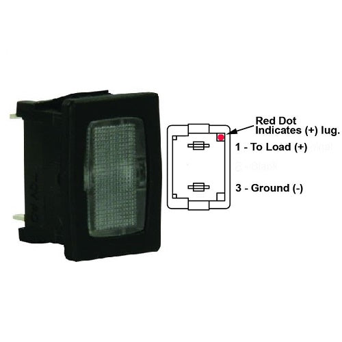 LED INDICATOR LIGHT, RED