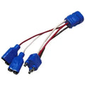 TRAILER WIRING, 6", FEMALE PIN ADAP