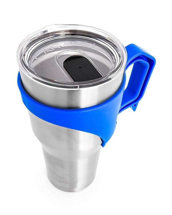 CARIBOU TUMBLER HANDLE 30OZ BLUE