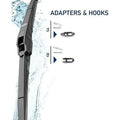 WIPER BLADE 12' REAR OE CONN SNGL