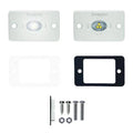 1.5 X 3 IN GREEN FLUSH MOUNT AUX MARINE ACCENT LIGHTING POD