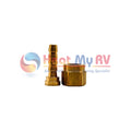 BARB SWIVEL FITTING, (F) 6 JIC X 5