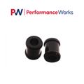 Energy Suspension Universal Black Shock Bushing Set - Fits Std Straight Eyes 5/8in ID x 1-1/8in OD