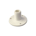 NYLON FIXED ANTENNA BASE WHITE