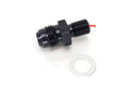 06 MALE AN/JIC FLARE TO M10X1.0 INVERTED ADAPTER BLACK