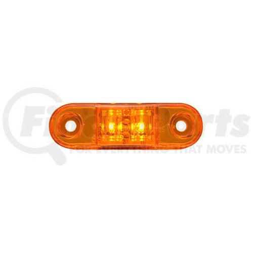 LED MINI M/C; 2LED; AMB; 180 MALE