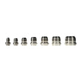 COMPACT 04 AN MALE ADAPTER WELD ON FITTING (UNANODIZED)