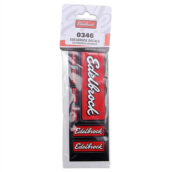 STICKERS EDELBROCK QTY. 4