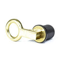 DRAIN PLUG - SNAP DOWN BRASS 1
