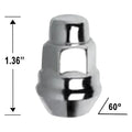BULGE LUG 17MM 12-1.25 CHR BAG