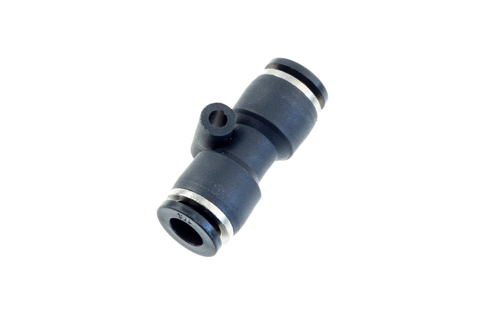 3/8IN VACUUM FITTING UNION( 3/8IN TO 3/8IN) PUSH TO CONNECTBLACK