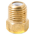 CAMCO LP FITTING 1/4IN M NPT X 1/4IN F INVERTED FLARE W/CHECK VALVE