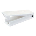 SQUARE BAGGAGE DOOR CATCH WHITE