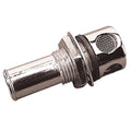 CHROME ZINC GAS TANK VENT - ROUND 5