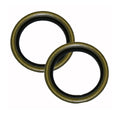 DOUBLE LIP GREASE SEAL FOR 2200 LB. AXLE 1.50 FTIN ID X 1.98 FT7IN OD 2/PKG (PREM CLAM)