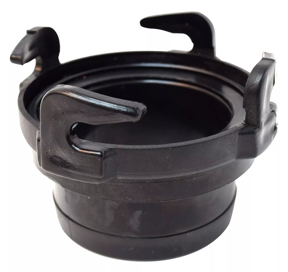 HOSE ADAPTER 3IN STRAIGHT ROTATING BLACK BULK