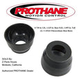 Prothane Universal Ball Joint Boot .640TIDX1.625BIDX1.445TAL - Red