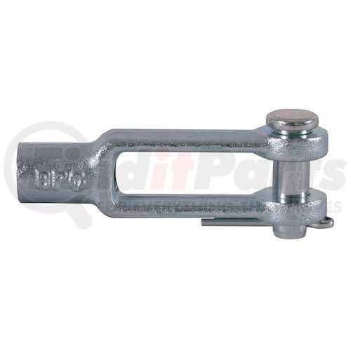 ADJ YOKE END 3/8IN,ZINC PLTD,BULK