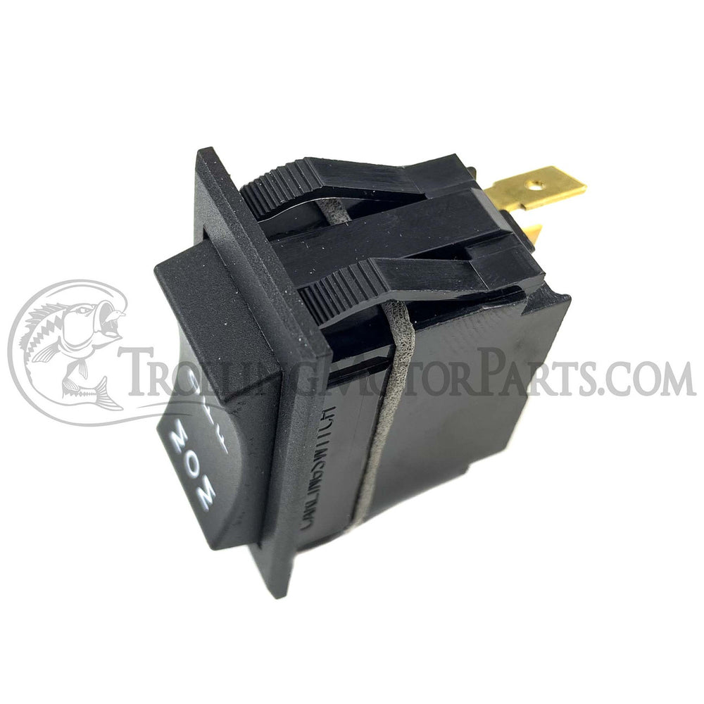 MOM-ON/OFF SWITCH, BLACK