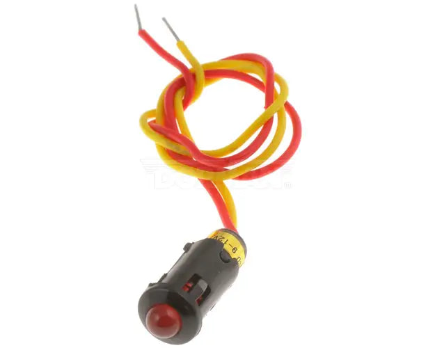 LIGHT INDICATOR ALRM RED