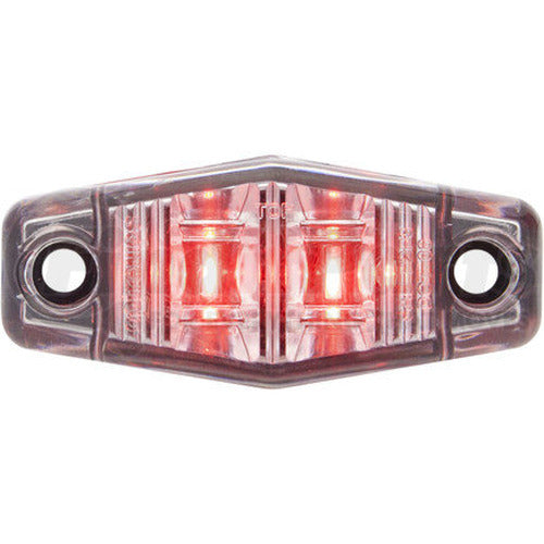LED MARK W/ CLEAR LENS;MINI;RED