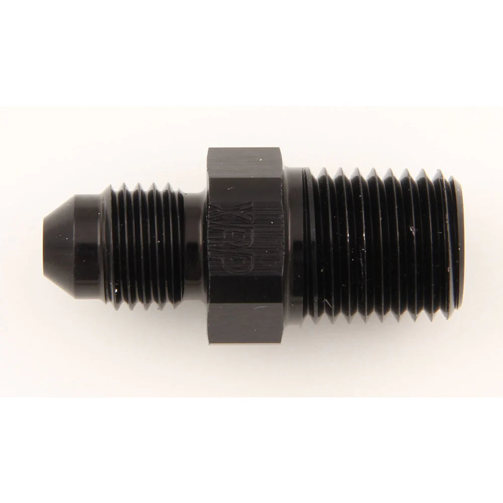 Adapt. #4 Flare X 1/4npt Black