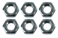 QA1 Jam Nut - 5/16-24 Right Hand - 1/2in Hex 3/16in Wide - Aluminum - 6 Pack
